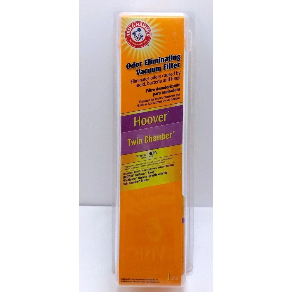 Arm &‎ Hammer Hoover Twin Chamber HEPA Odor Eliminating Vacuum Filter 62653A